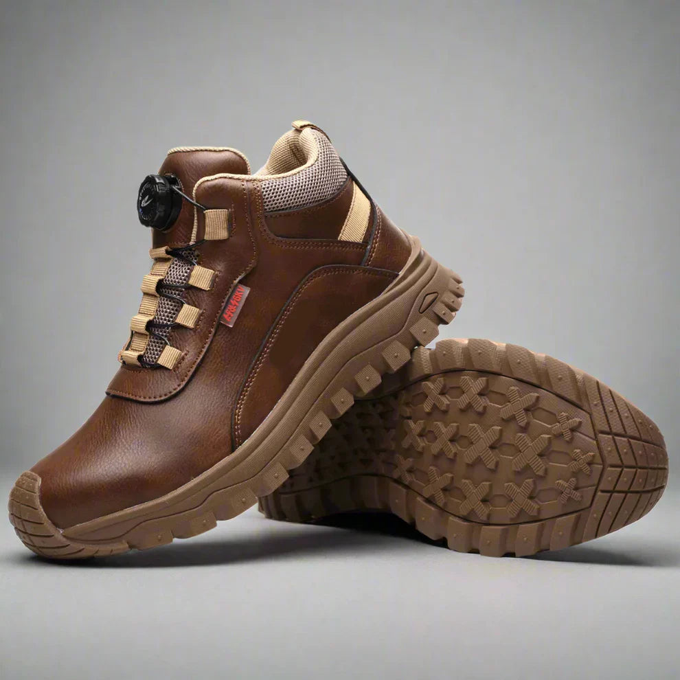 Men’s safety work boots with steel toe cap – men