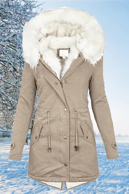 Birgit - long and warmly lined winter coat