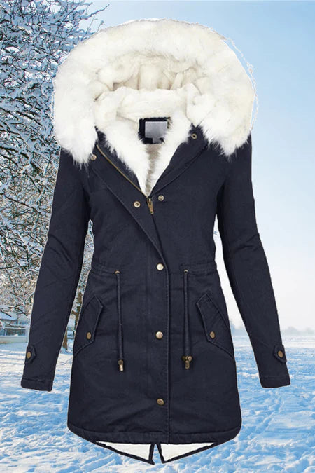 Birgit - long and warmly lined winter coat