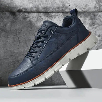 Manfred – classic leather sneakers with comfortable soles