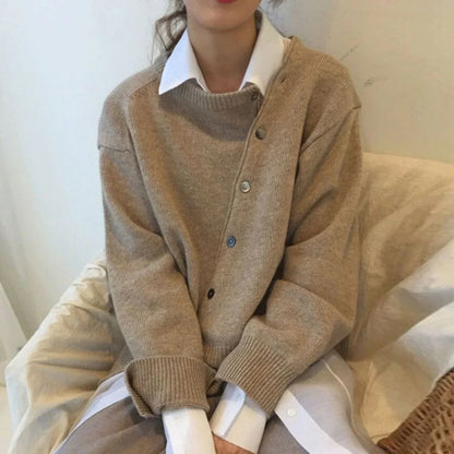 Soft cashmere wrap cardigan – women