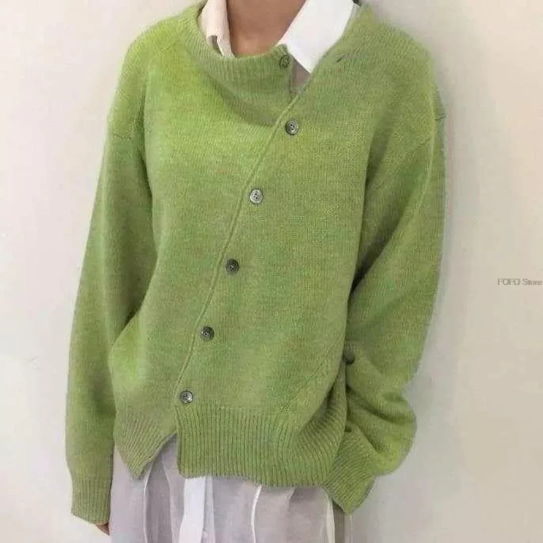 Soft cashmere wrap cardigan – women