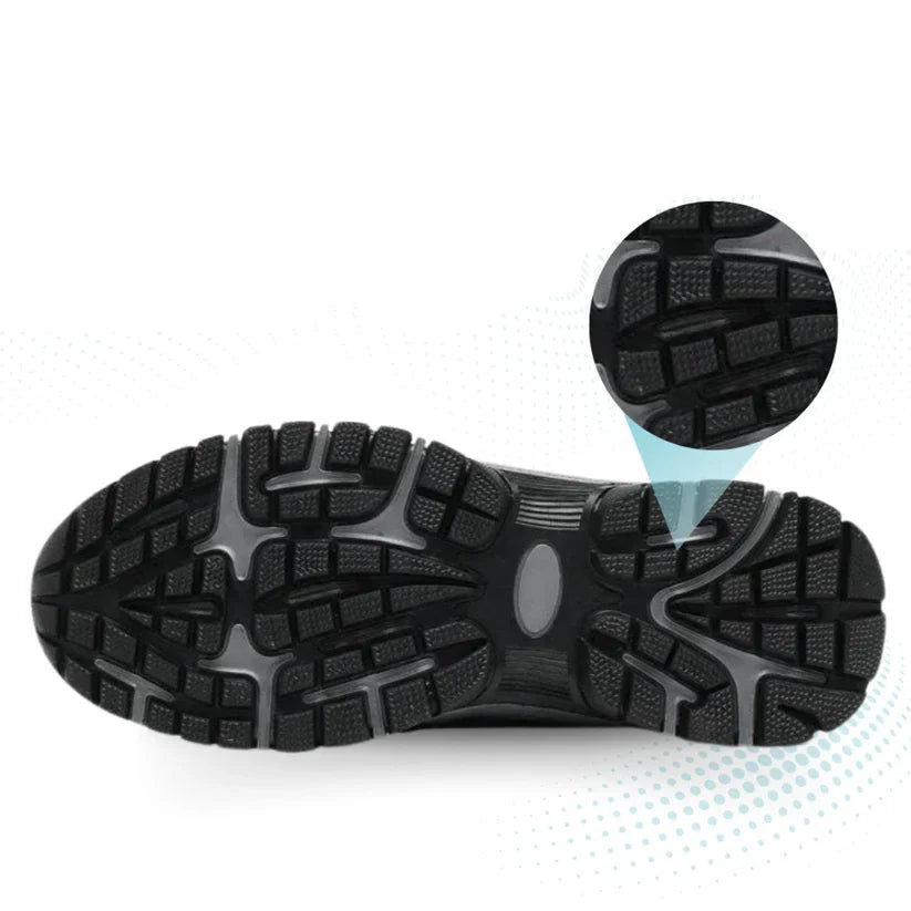 Torben – outdoor slip-on shoes made of suede with rubber soles