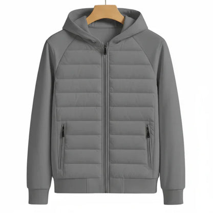 Philipp – hooded jacket with zipper and side pockets