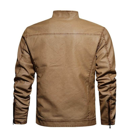 The Navigator Faux Leather Jacket - Multiple Colors