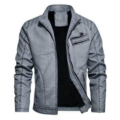 The Navigator Faux Leather Jacket - Multiple Colors