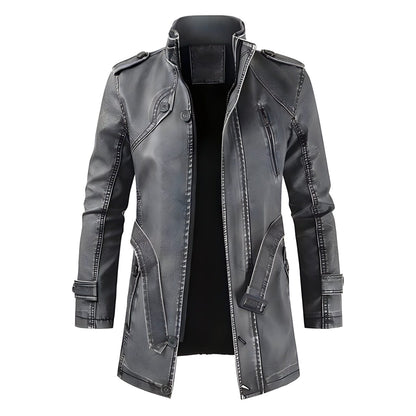 The Orion Faux Leather Jacket - Multiple Colors