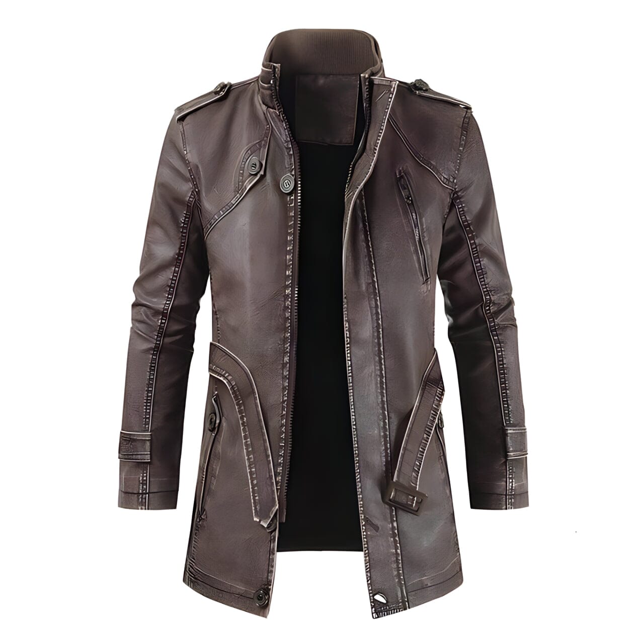 The Orion Faux Leather Jacket - Multiple Colors