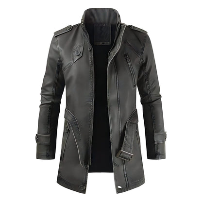 The Orion Faux Leather Jacket - Multiple Colors