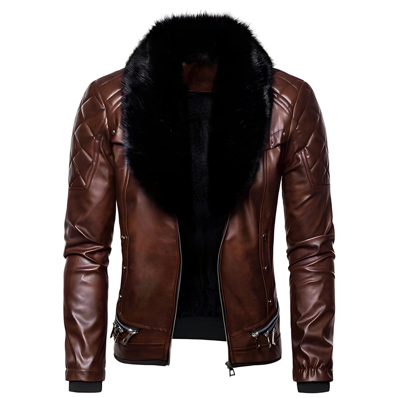 The Hombre Faux Leather Jacket - Multiple Colors