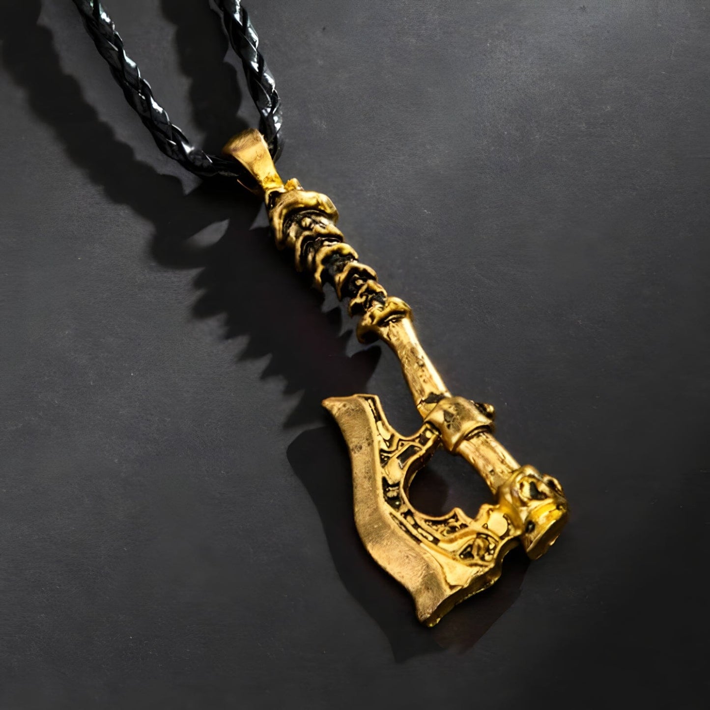 The Axe Nordic Pendant Necklace - Multiple Colors