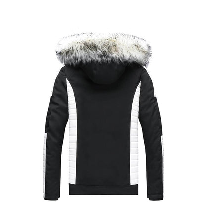 The Sabertooth Faux Fur Winter Biker Jacket - Multiple Colors