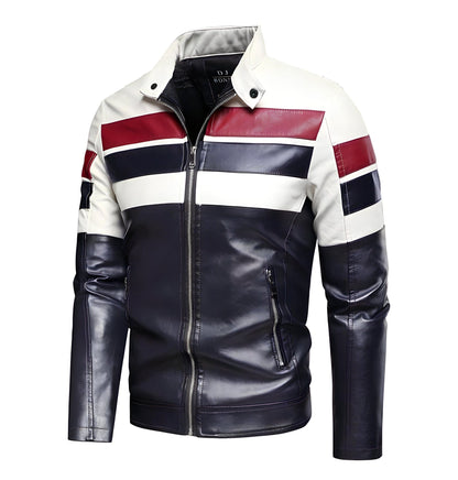 The Nico Faux Leather Biker Jacket - Multiple Colors