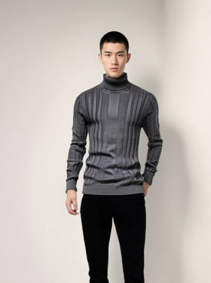 The Xavier Slim Fit Pullover Turtleneck - Multiple Colors