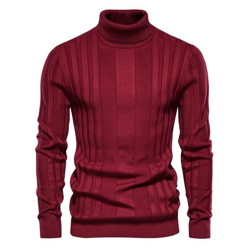 The Xavier Slim Fit Pullover Turtleneck - Multiple Colors