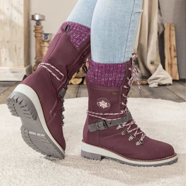 Regina – waterproof winter boots offering comfort and a secure grip