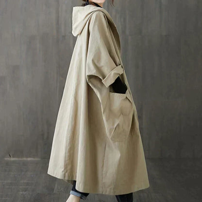 Delia | oversized trench coat