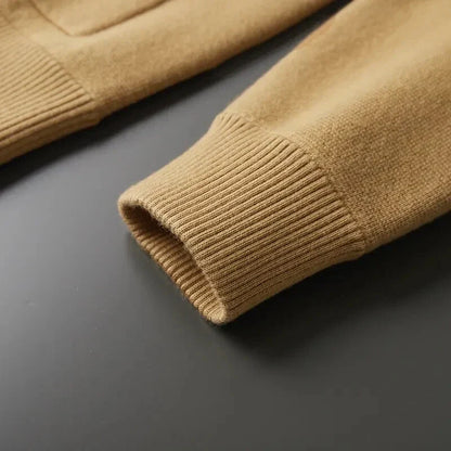 Men’s smart-casual cardigan with buttons – men