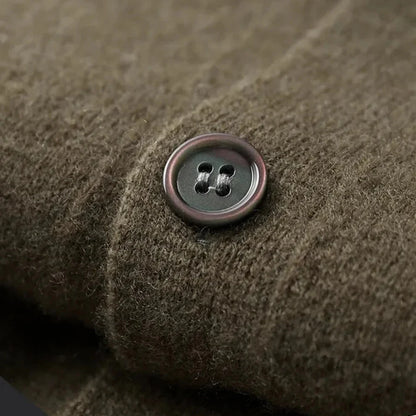 Men’s smart-casual cardigan with buttons – men
