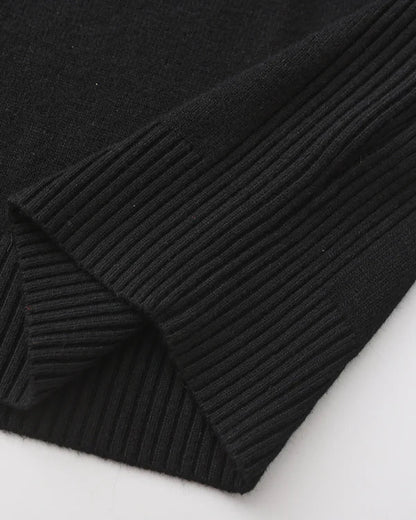 Men’s slim-fit ribbed turtleneck sweater – men