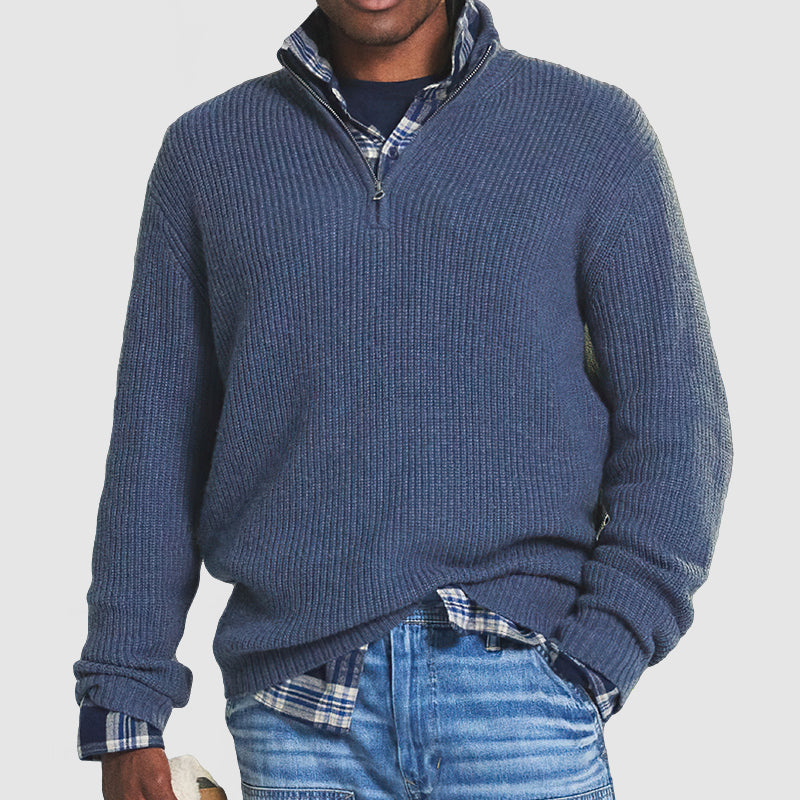 Cody - business casual sweater with zipper