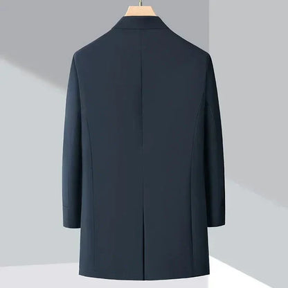 Stefan – stand-up collar jacket in a solid color with a clean design