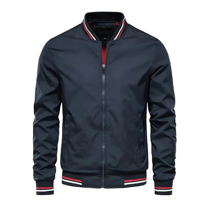 Men’s lightweight bomber jacket casual zip-up – men