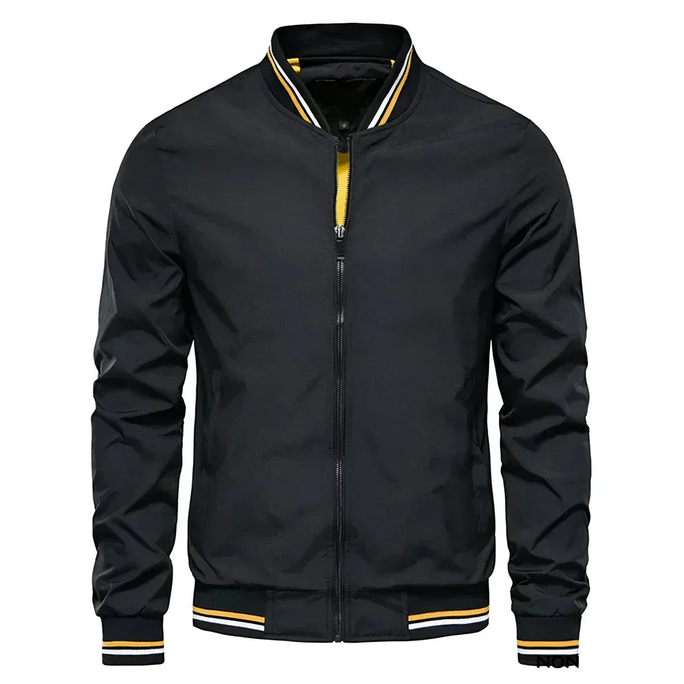 Men’s lightweight bomber jacket casual zip-up – men
