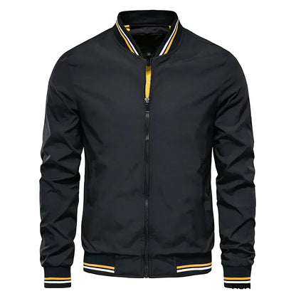 Men’s lightweight bomber jacket casual zip-up – men