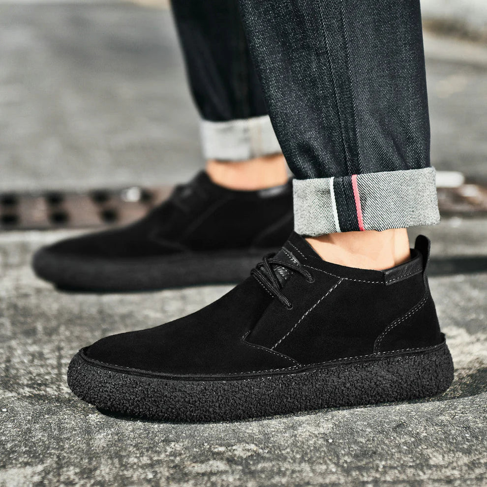 Men’s suede loafers casual – men