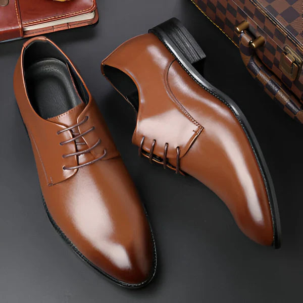 Men’s formal leather oxford shoes – men