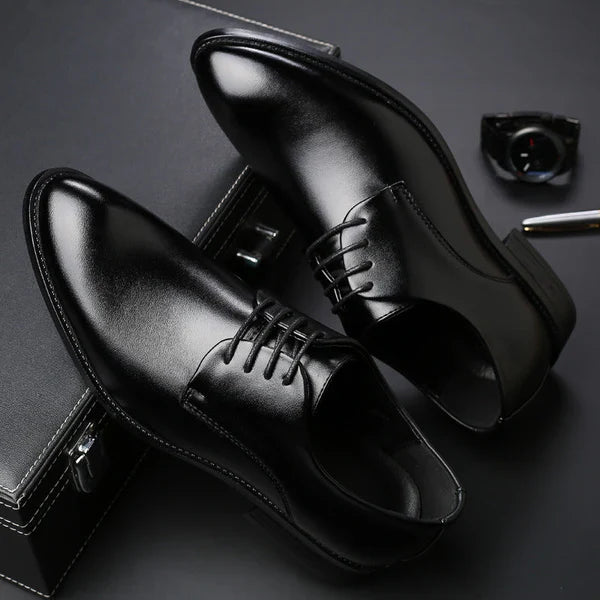 Men’s formal leather oxford shoes – men