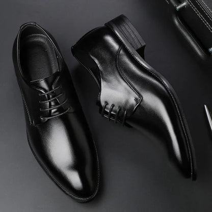 Men’s formal leather oxford shoes – men