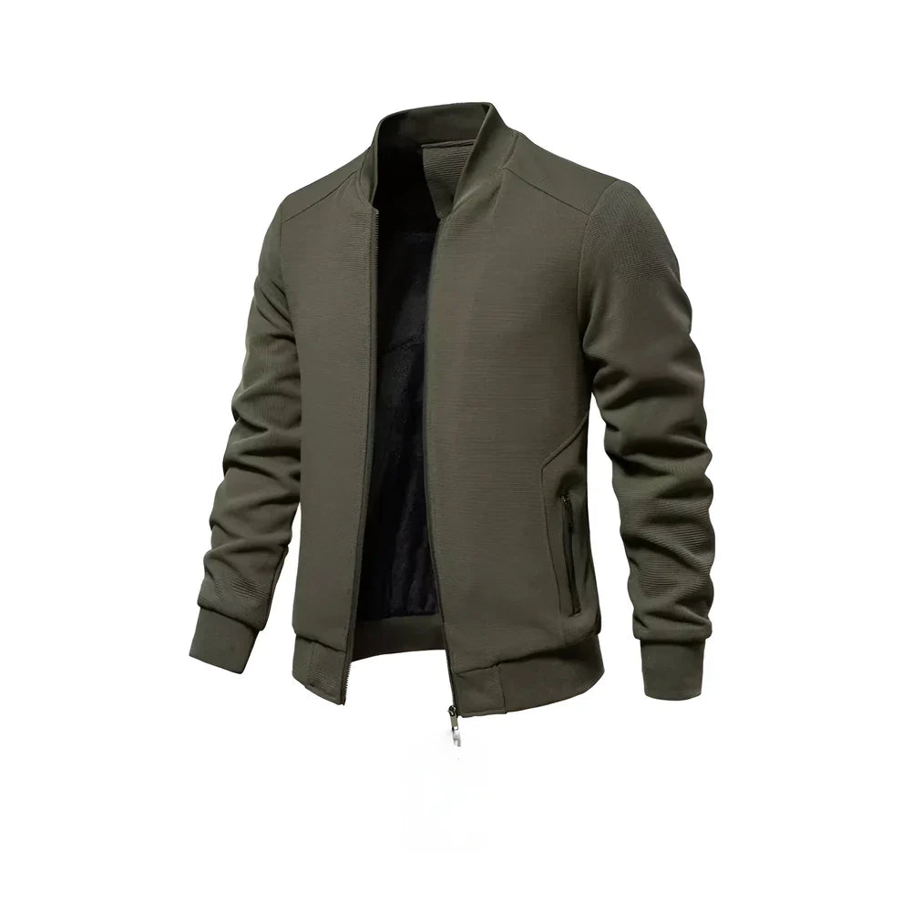 Men’s structured bomber jacket lightweight – men