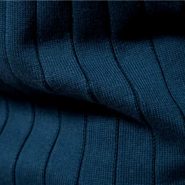 Men's knit zip cardigan warm & casual – men