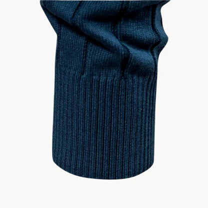 Men's knit zip cardigan warm & casual – men