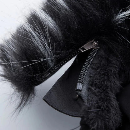 Wolfgang – warm quilted coat with hood, windproof and water-repellent