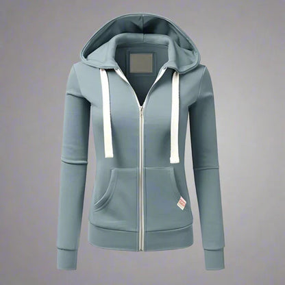 Women’s fleece zip-up hoodie – women