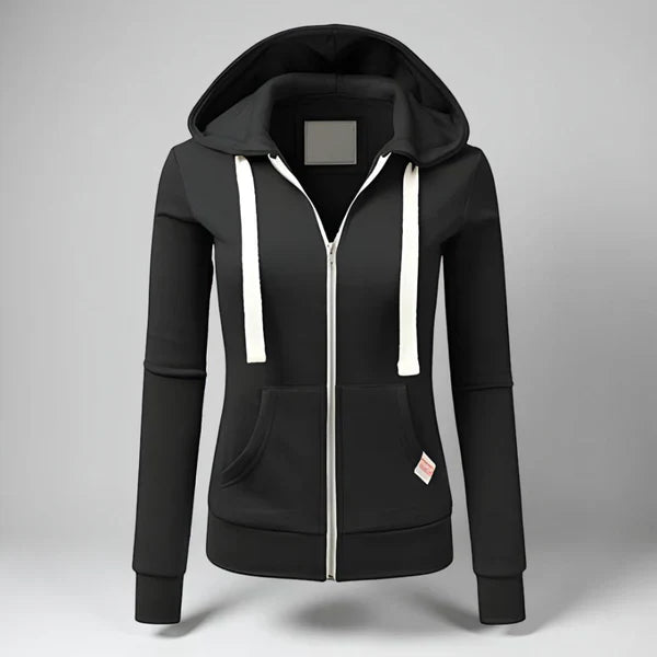 Women’s fleece zip-up hoodie – women