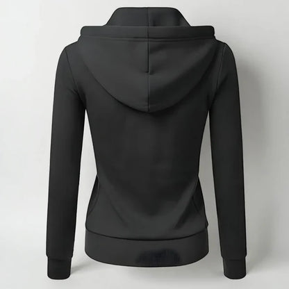 Women’s fleece zip-up hoodie – women