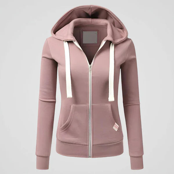 Women’s fleece zip-up hoodie – women