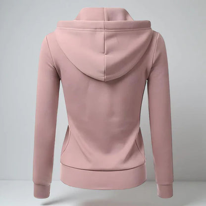 Women’s fleece zip-up hoodie – women