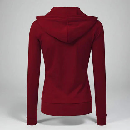Women’s fleece zip-up hoodie – women