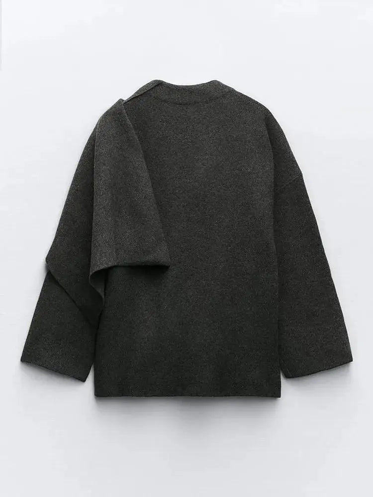 Ella cape jacket – sophisticated layering look