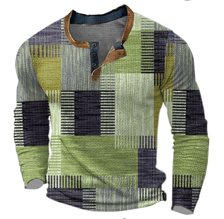 Antonio - Stylischer Pullover Mit Waffel-Struktur Für Herren (Italienisches Design)