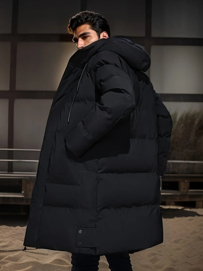 Long Men'S Winter Jacket